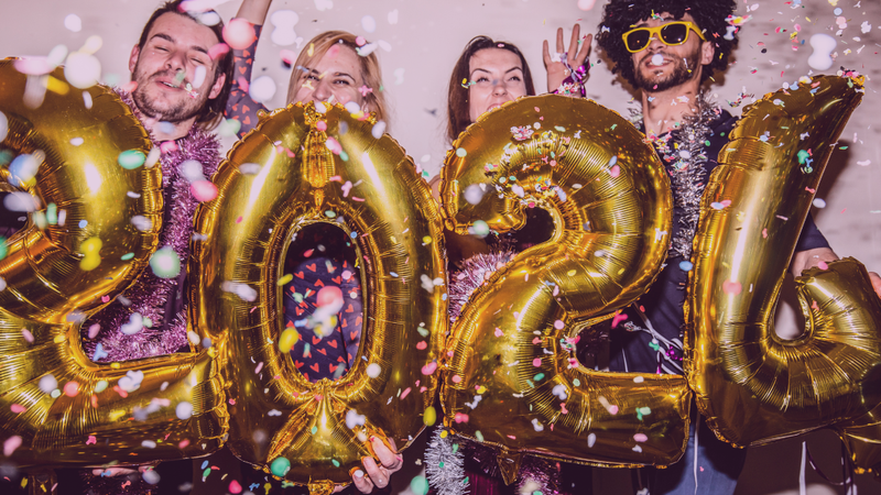Men celebrating new year considering sperm donation with Semovo in 2024
